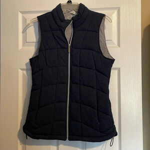 Marc New York women’s blue puffer vest size medium